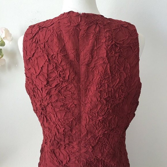 Michael Kors Collection Red Sheath Dress - Picture 4 of 10